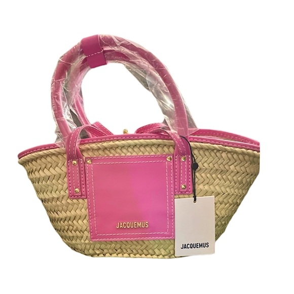 Jacquemus Le Petit Panier Soli Basket Bag (Pink) - Picture 10 of 17